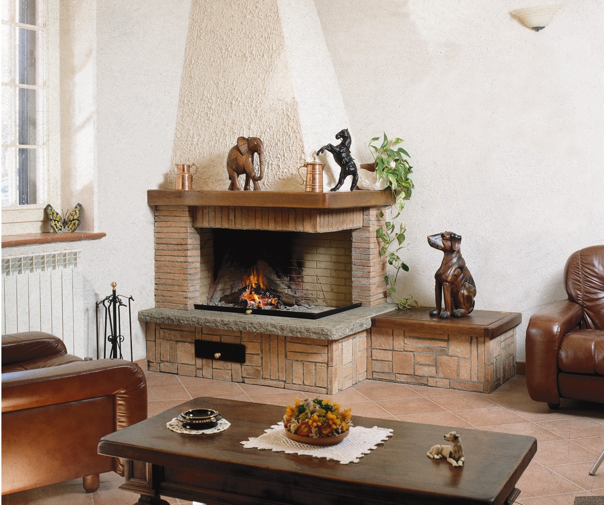 Cucine con forno a legna: camino con forno a legna photo : album ...